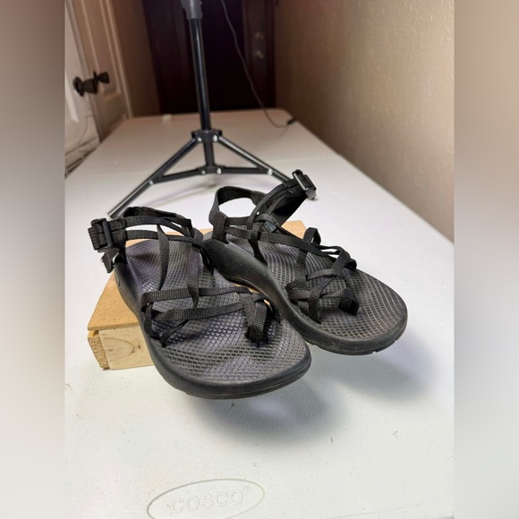 Chaco Size 8 Sandals Black Women's Hiking Outdoor Sport Shoes Sandals - Picture 3 of 12